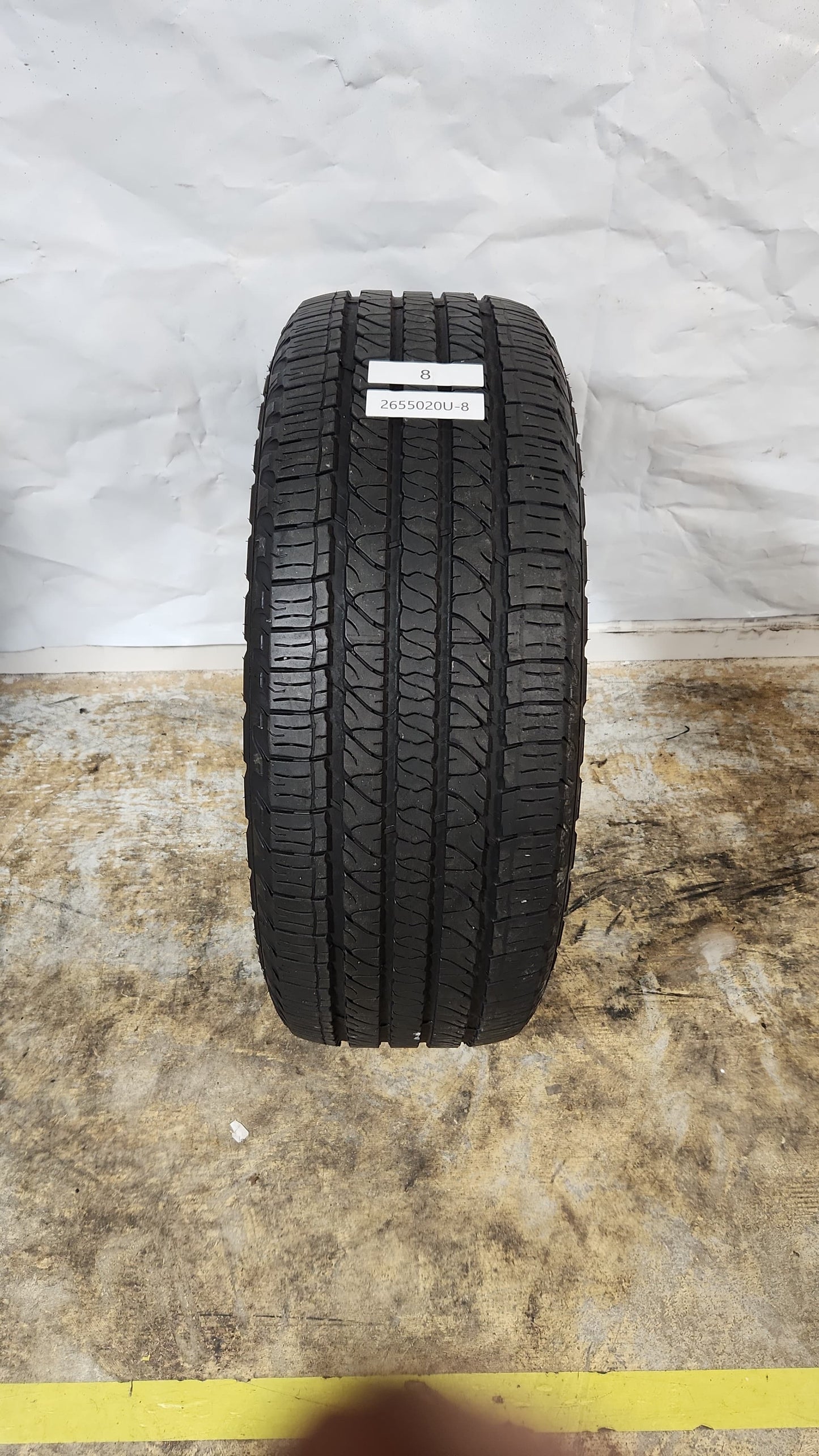 Used Tire - 265/50R20 Goodyear Fortera HL