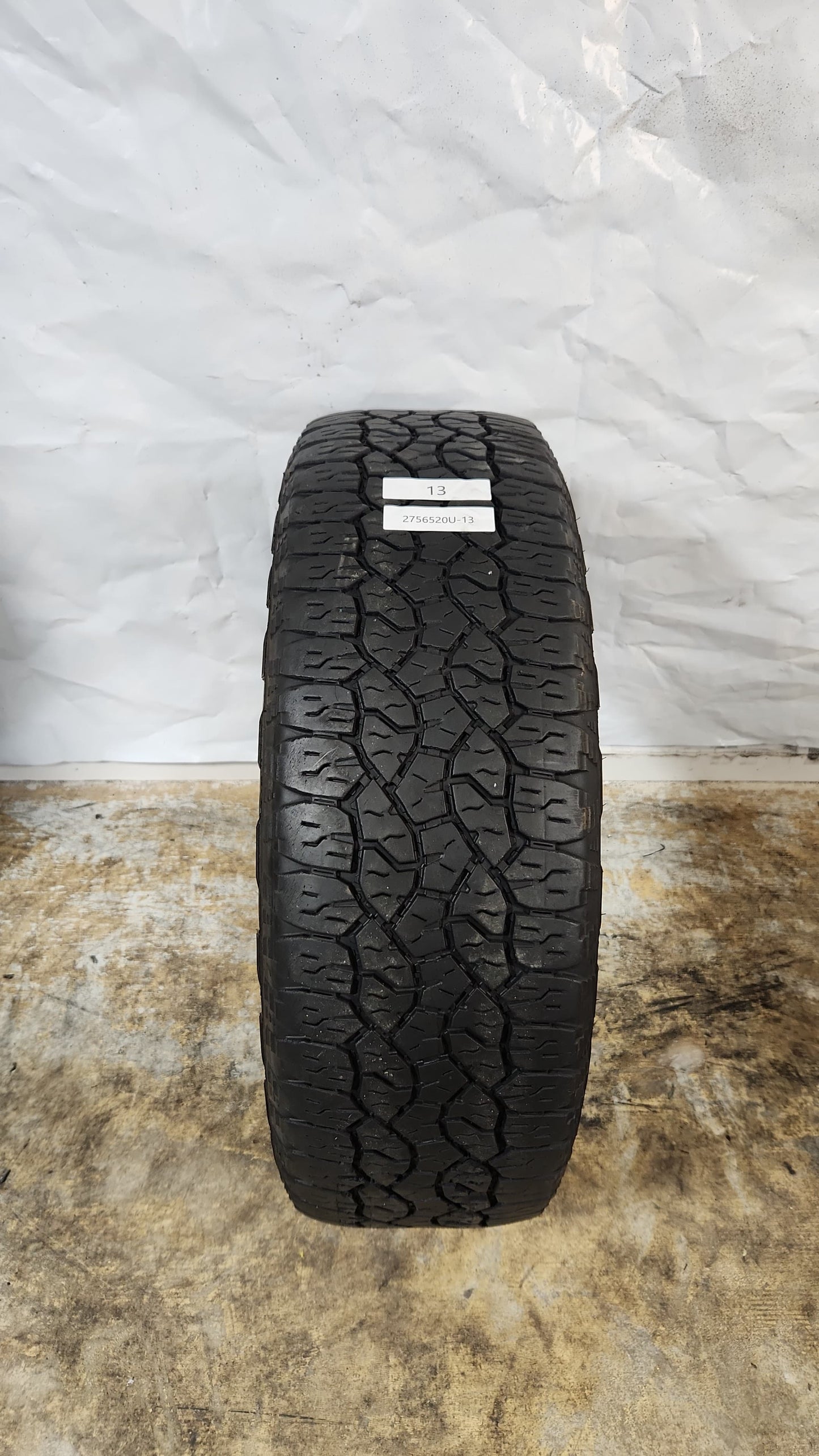 Used Tire - 275/65R20 Goodyear Wrangler Trailrunner AT