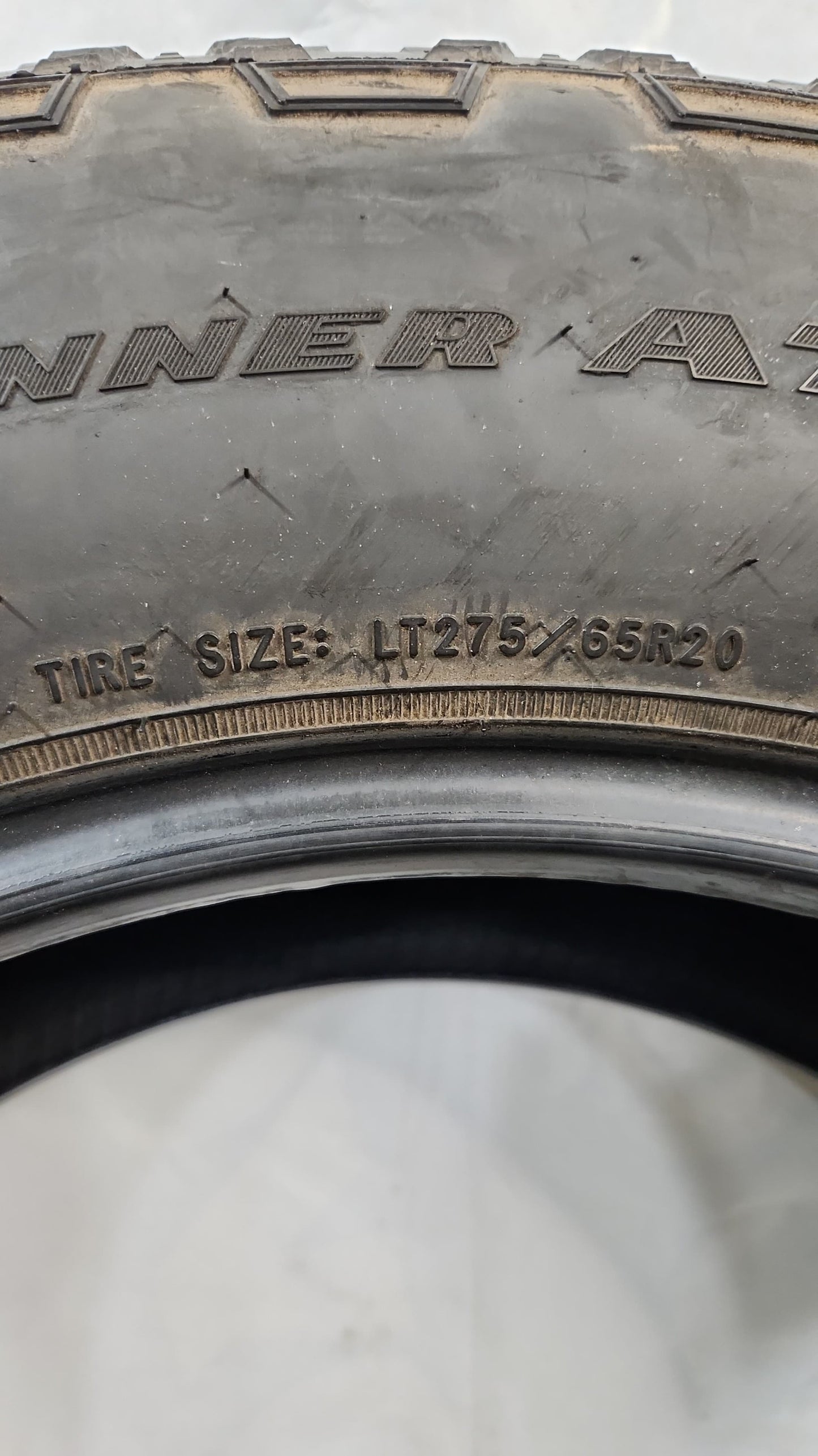 Used Tire - 275/65R20 Goodyear Wrangler Trailrunner AT