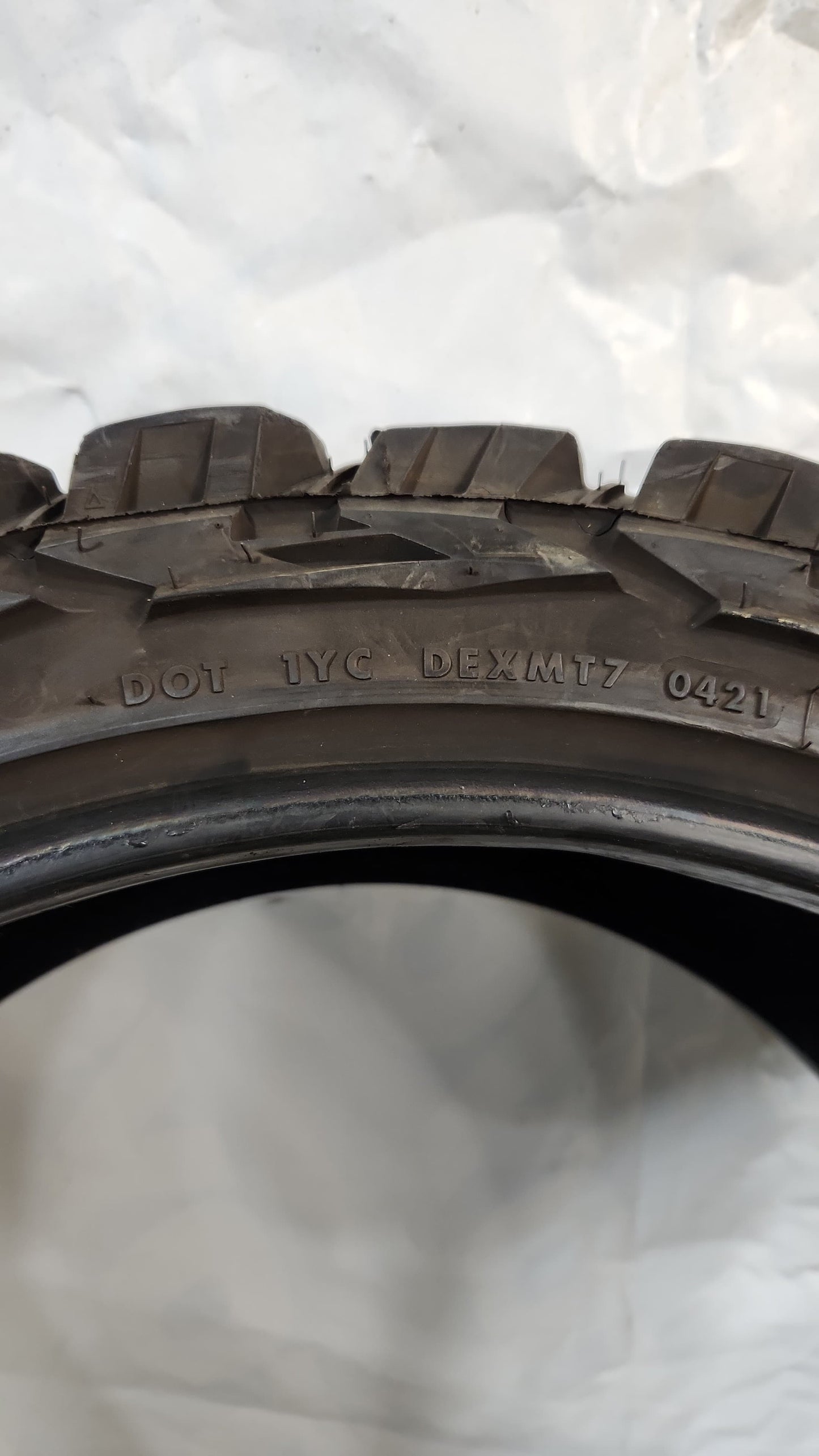 Used Tire - 35X12.50R24 Gladiator X Comp M/T 7/32
