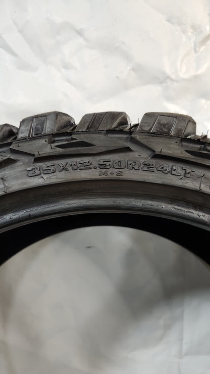 Used Tire - 35X12.50R24 Gladiator X Comp M/T 7/32