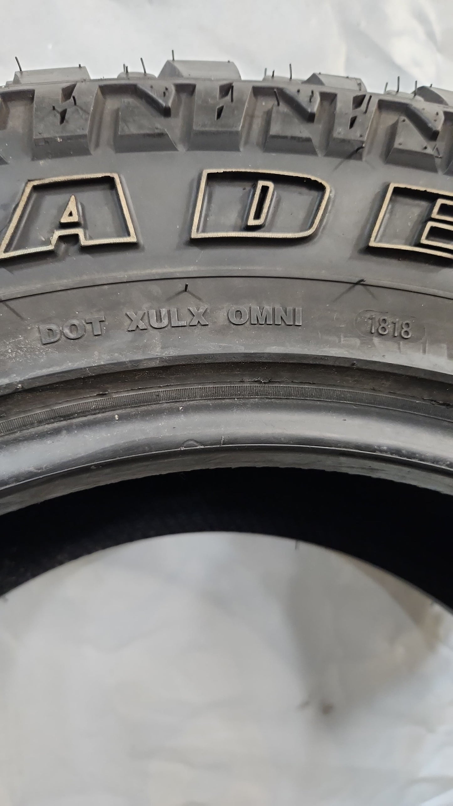 Used Tire - 275/65R20 Radar Renegade R7 M/T