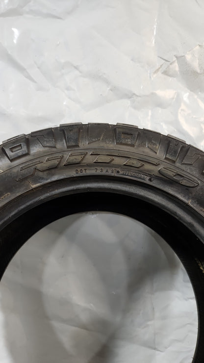 Used Tire - 33X12.50R20 Nitto Ridge Grappler 9/32