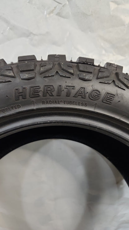 Used Tire - 33X12.50R20 Heritage Ridgerunner R/T-X 9/32