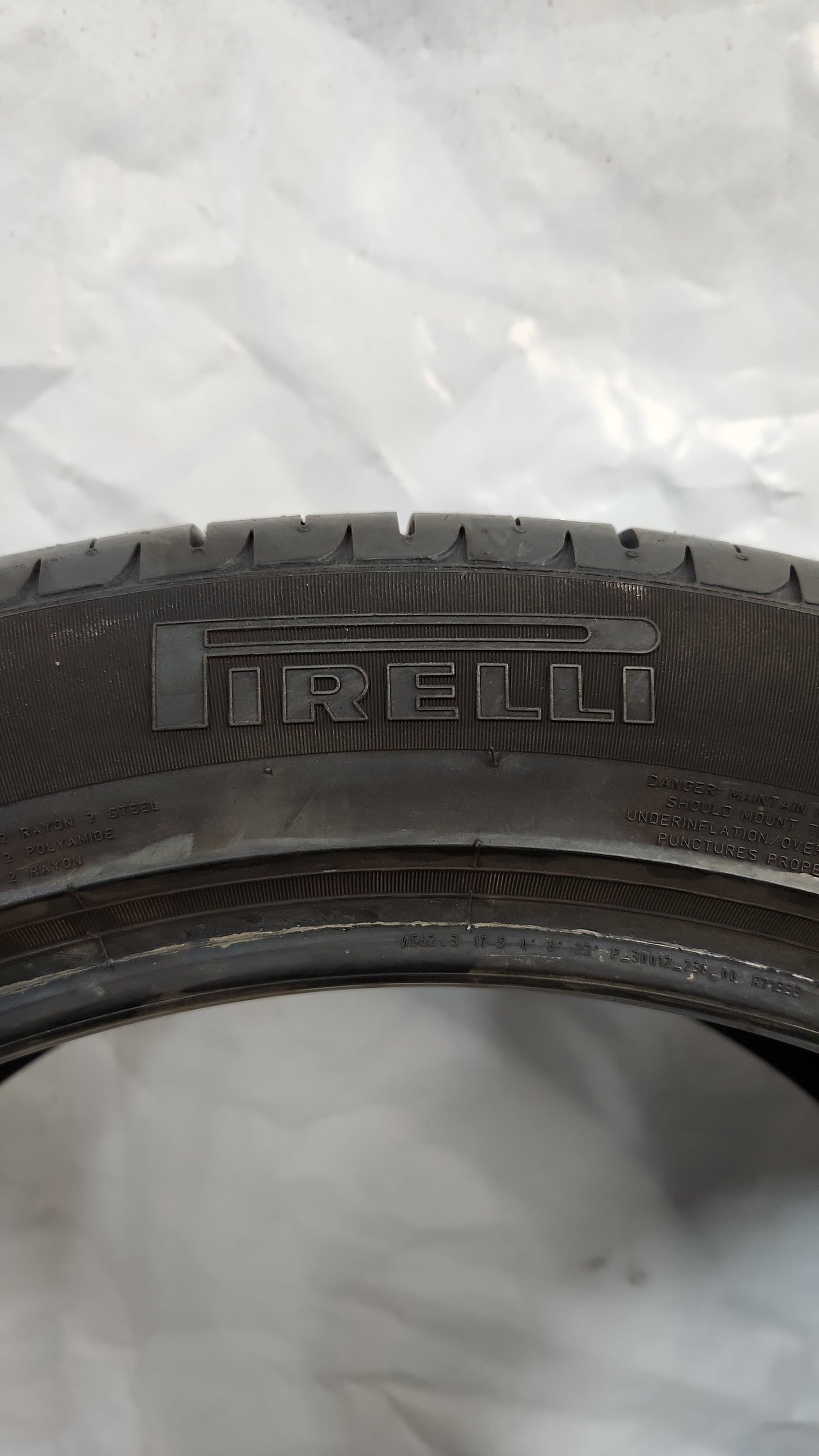 Used Tire - 295/40R22 Pirelli Scorpion Zero Asimmetrico