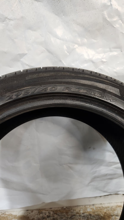 Used Tire - 295/40R22 Pirelli Scorpion Zero Asimmetrico