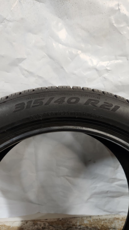 Used Tire - 315/40R21 Pirelli Scorpion Zero All Season