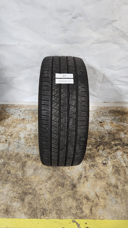 Used Tire - 265/45R20 Continental Cross Contact LX Sport