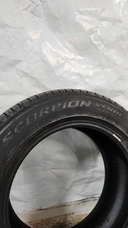 Used Tire - 235/60R18 Pirelli Scorpion Verde All Season