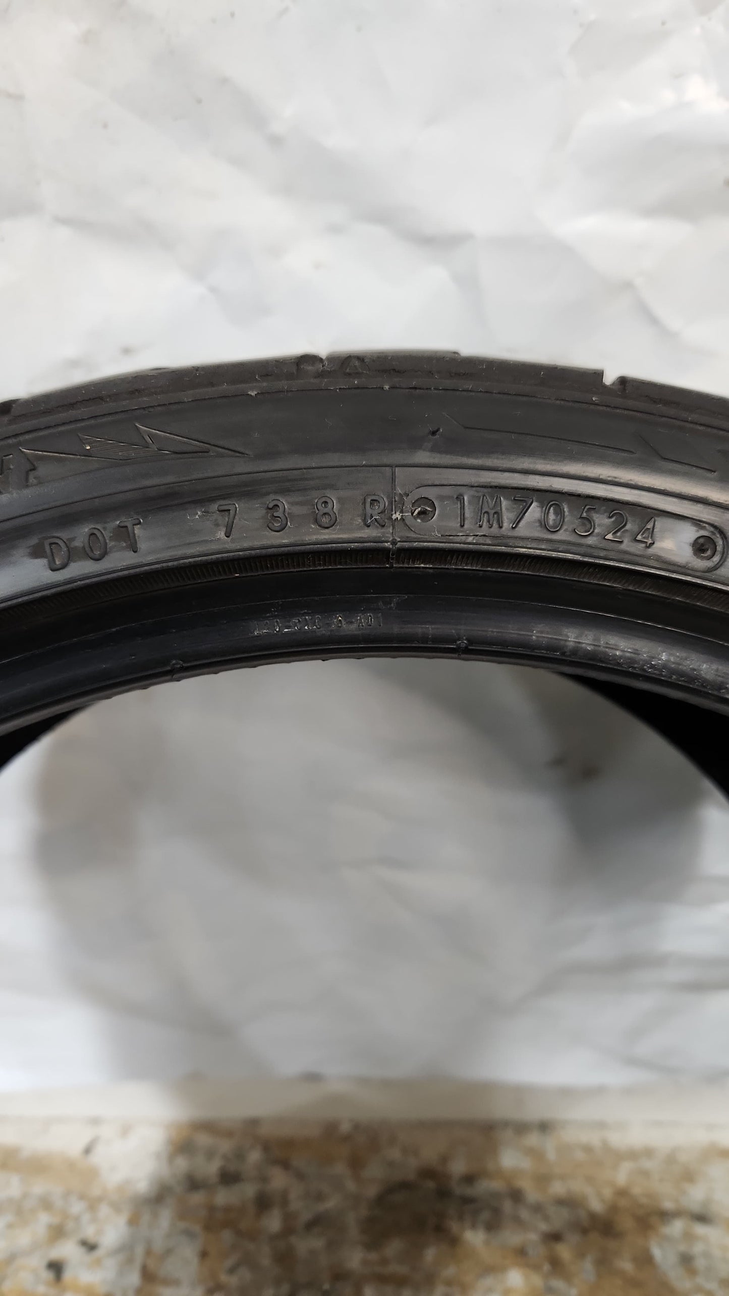 Used Tire - 285/30R20 Nitto NT555G2