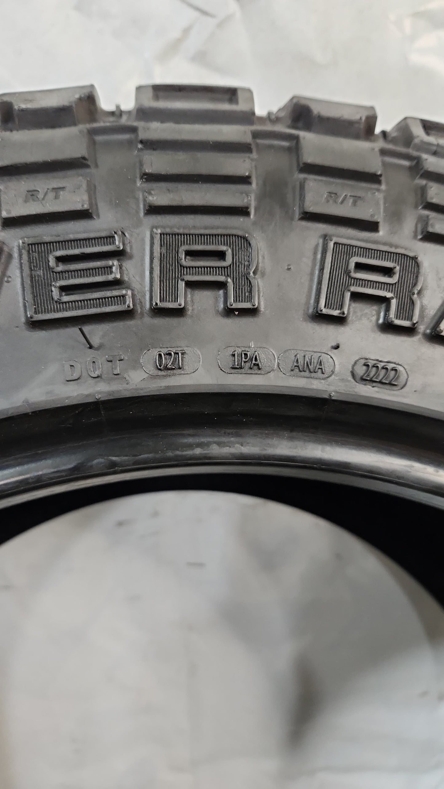 Set of 2 - 37X12.50R22 Kenda Klever R/T - Used Tires