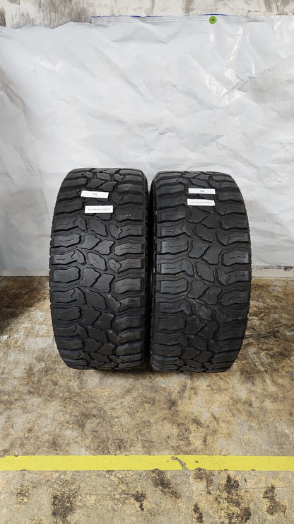 Set of 2 - 33X12.50R22 Haida Mud Champ HD869 - Used Tires