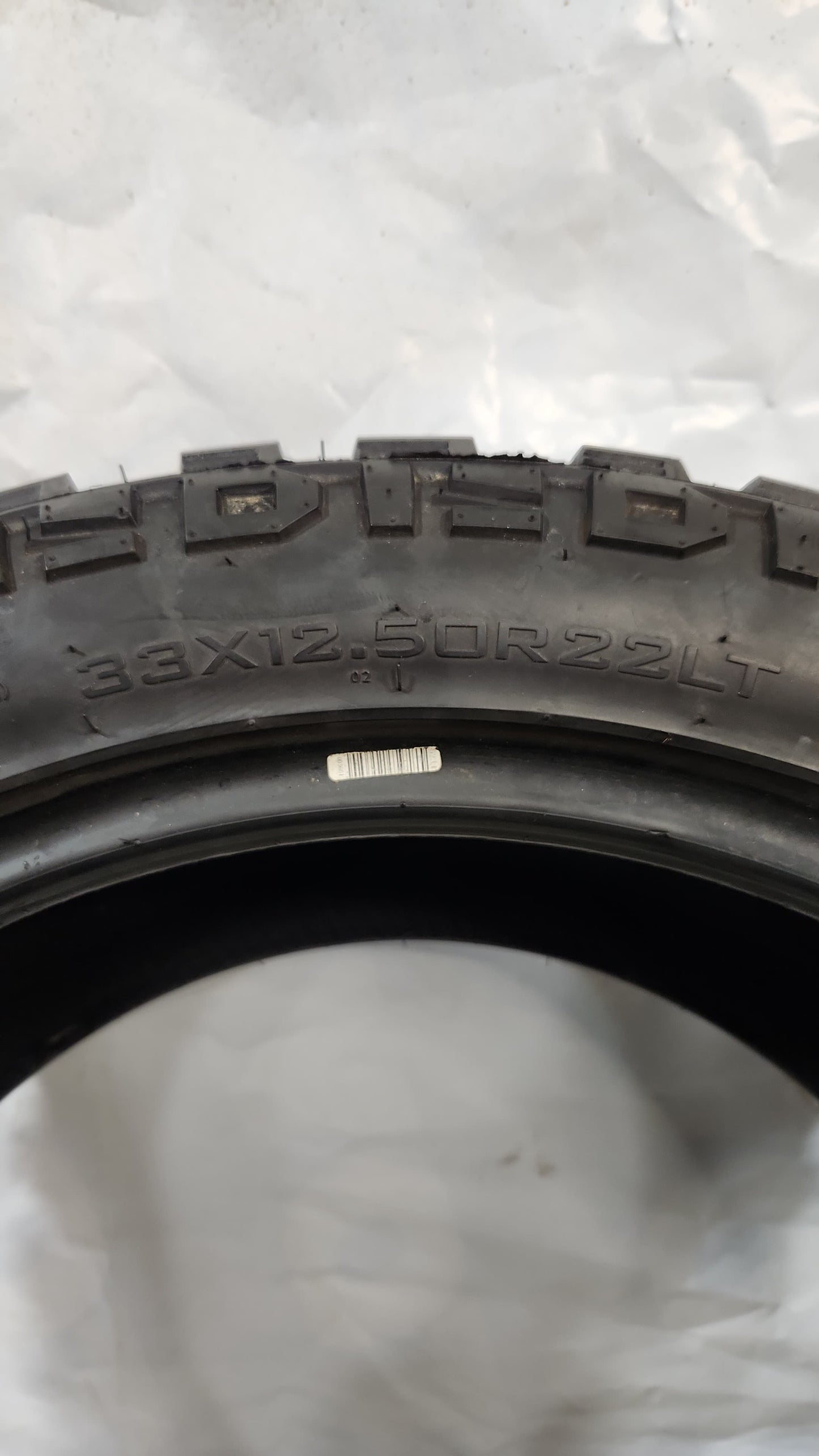 Set of 2 - 33X12.50R22 Haida Mud Champ HD869 - Used Tires