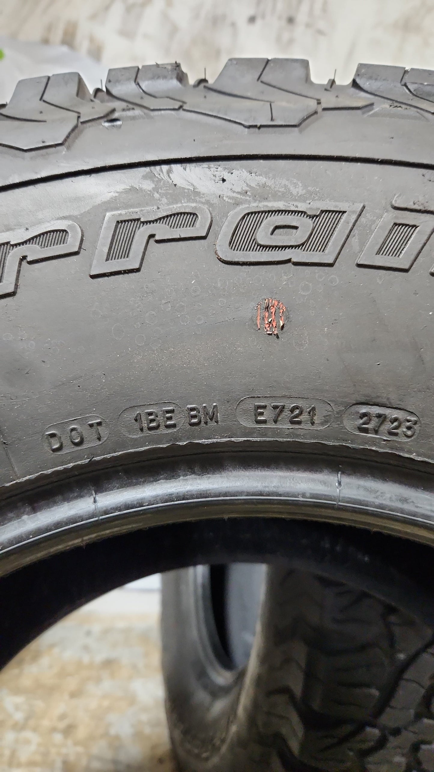 Set of 4 - 315/70R17 BFGoodrich All-Terrain T/A KO2 - Used Tires