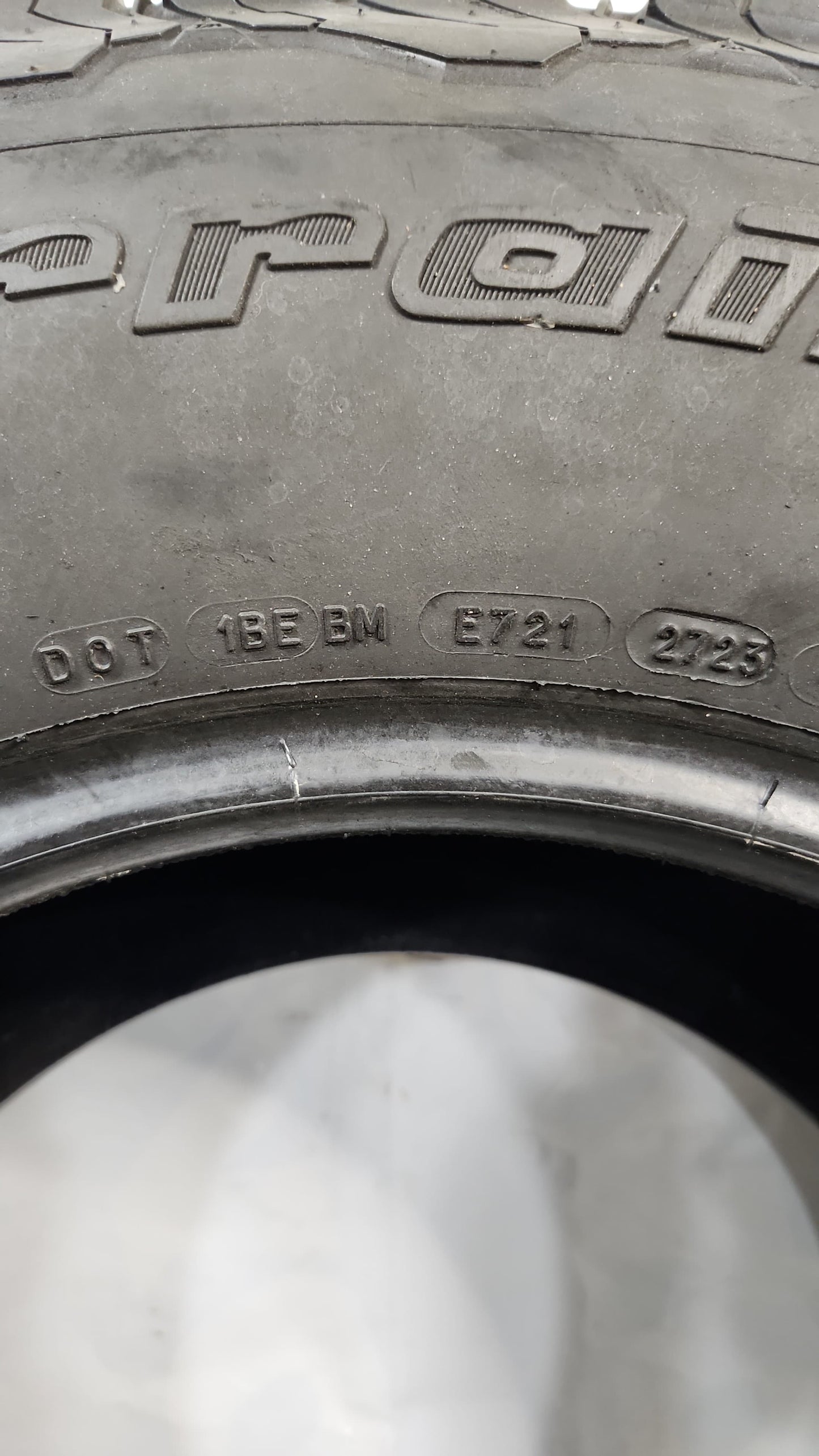 Set of 4 - 315/70R17 BFGoodrich All-Terrain T/A KO2 - Used Tires