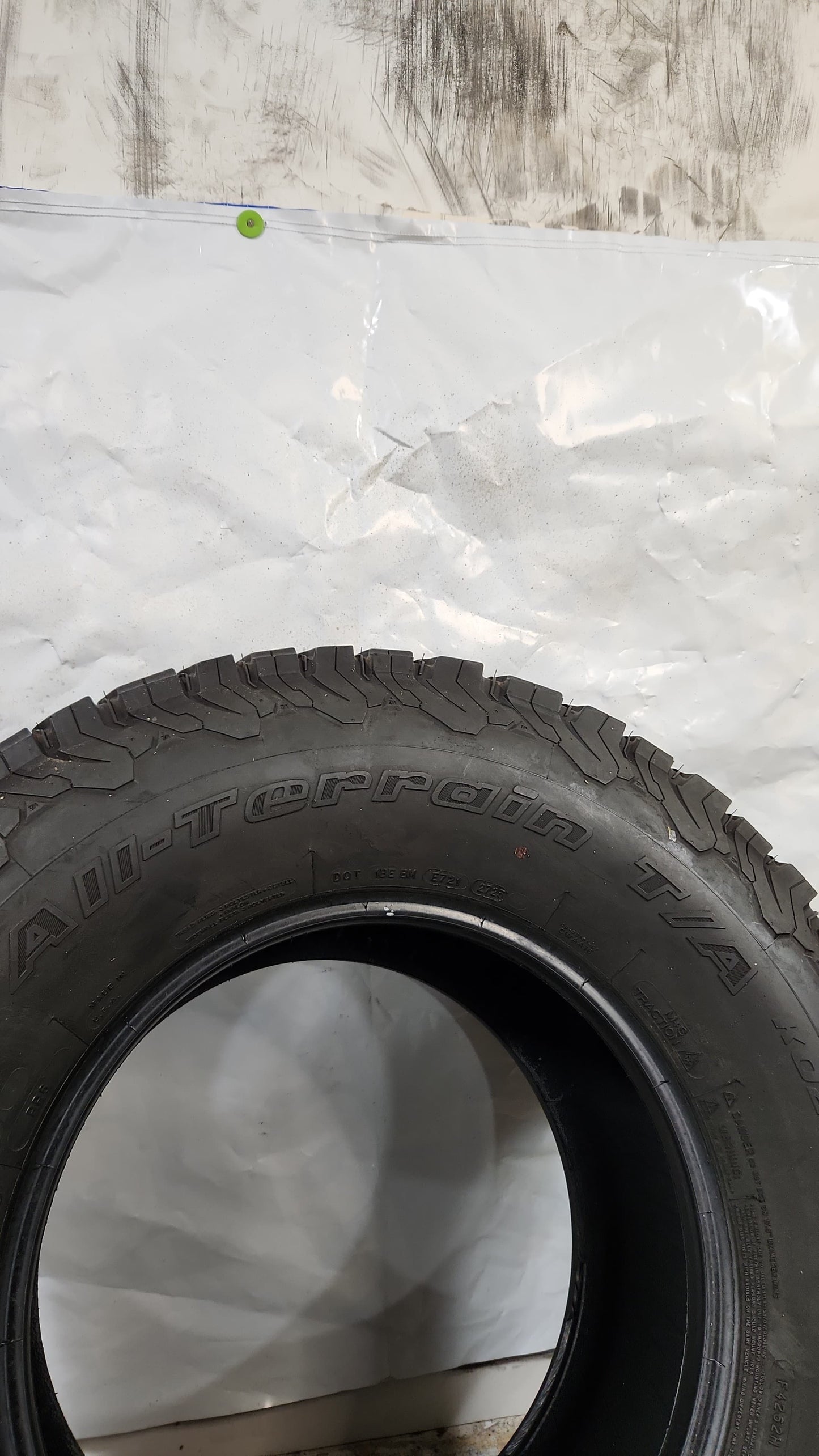 Set of 4 - 315/70R17 BFGoodrich All-Terrain T/A KO2 - Used Tires