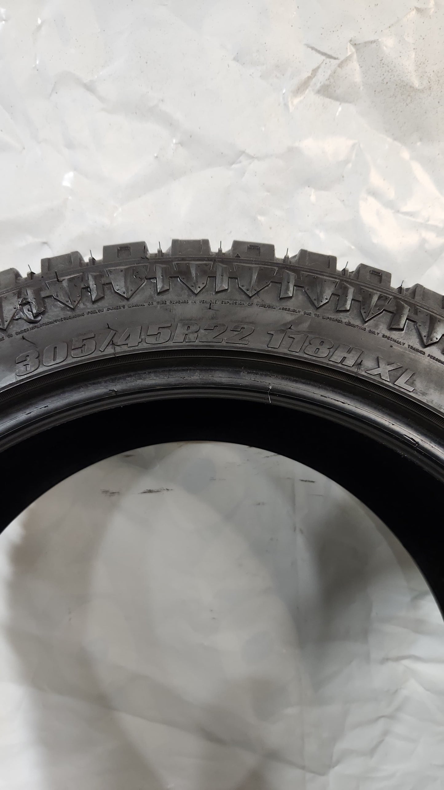 Set of 2 - 305/45R22 Atturo Trail Blade X/T - Used Tires