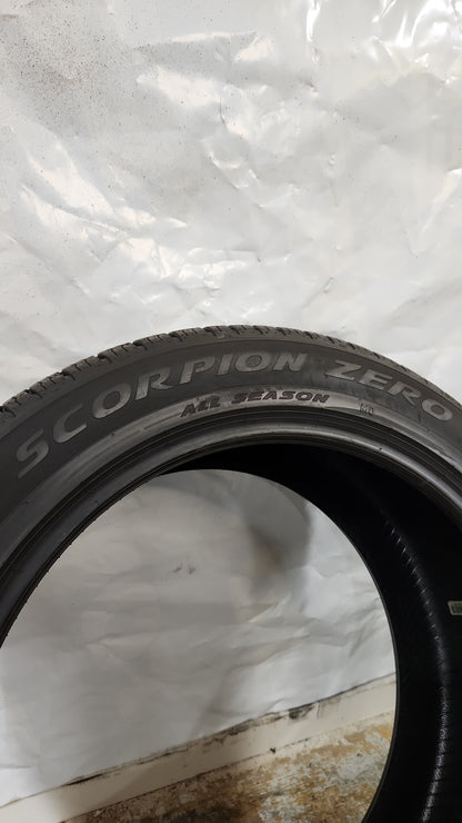 Set of 2 - 275/45R21 Pirelli Scorpion Zero All Season 9/32 - Used Tires