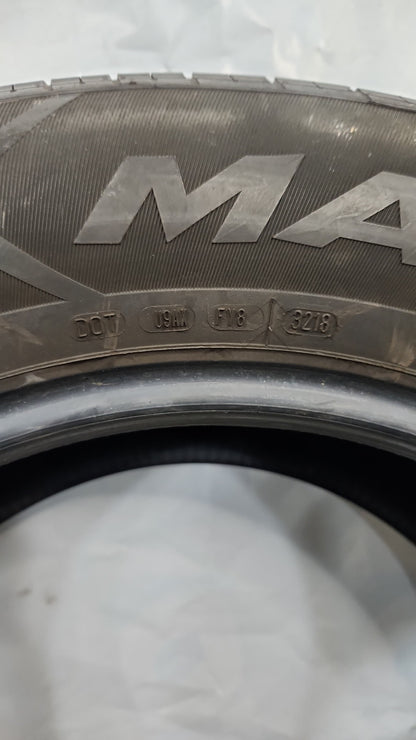 Set of 2 - 255/65R18 Mastercraft LSR Grand Touring - Used Tires