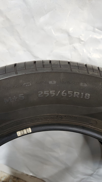 Set of 2 - 255/65R18 Mastercraft LSR Grand Touring - Used Tires