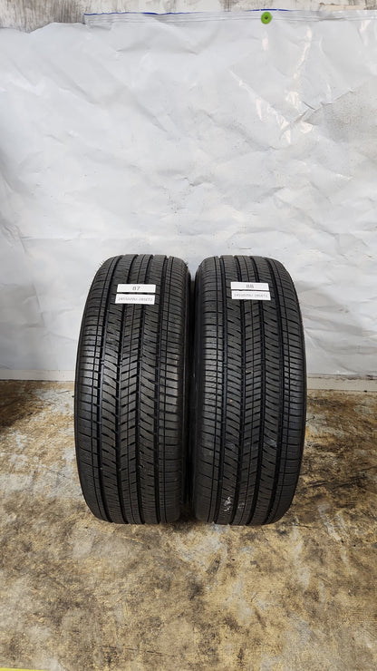 Set of 2 - 245/50R20 Bridgestone Ecopia H/L 422 Plus 7/32 - Used Tires