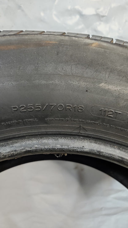 Used Tire - 255/70R18 Michelin LTX M/S2