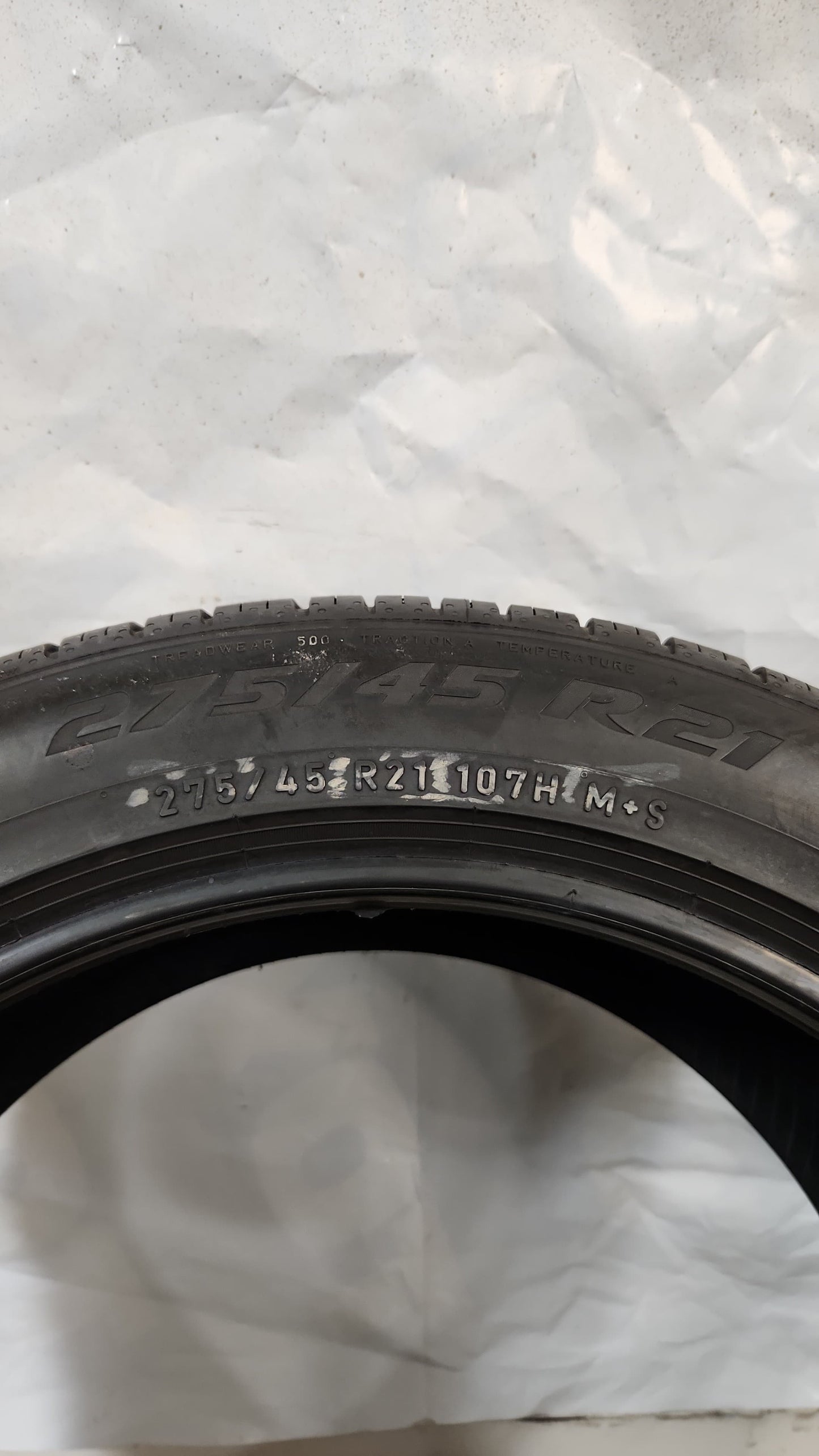 Used Tire - 275/45R21 Pirelli Scorpion Zero All Season 7/32
