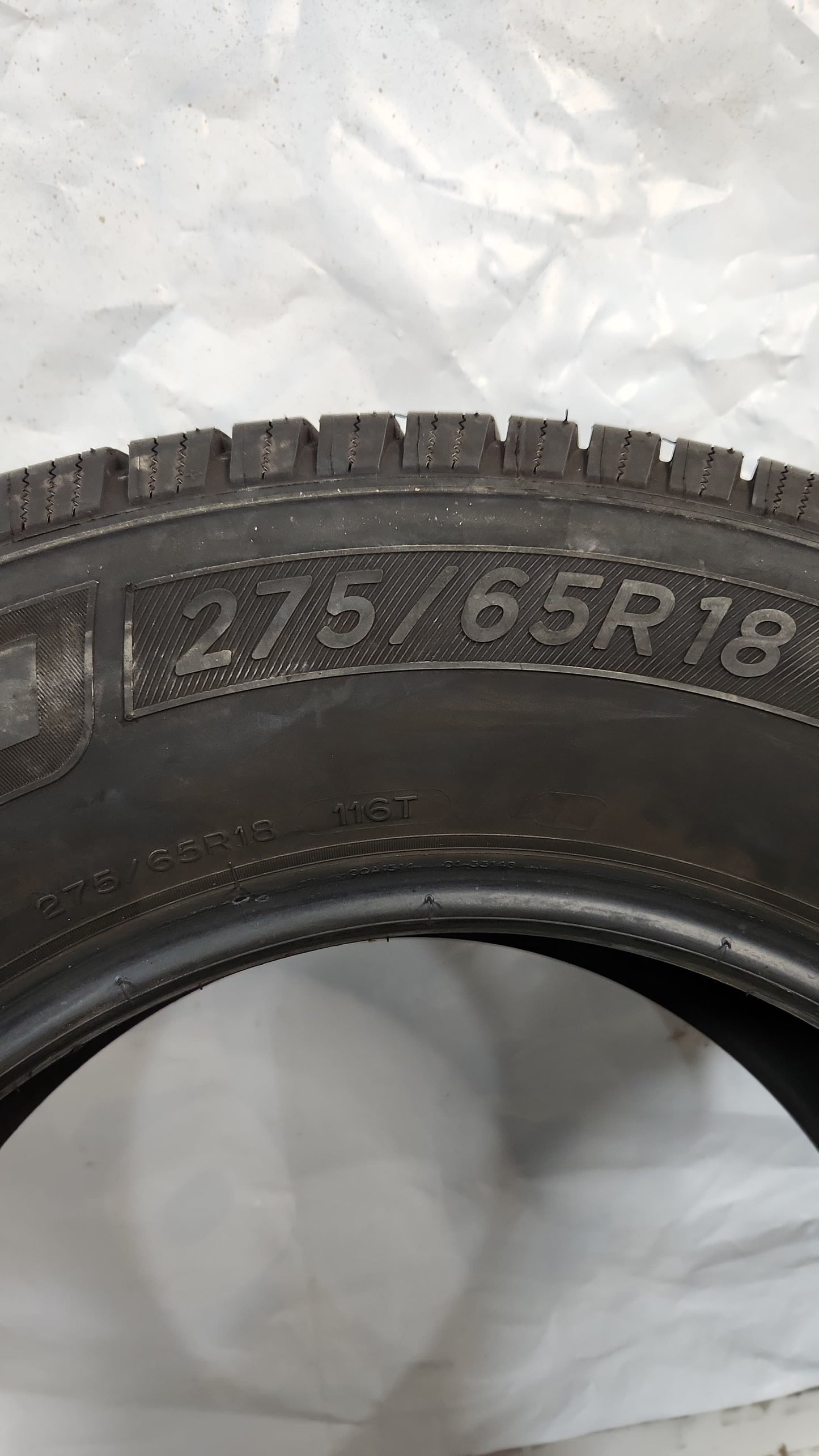 Used Tire - 275/65R18 Michelin Defender LTX M/S