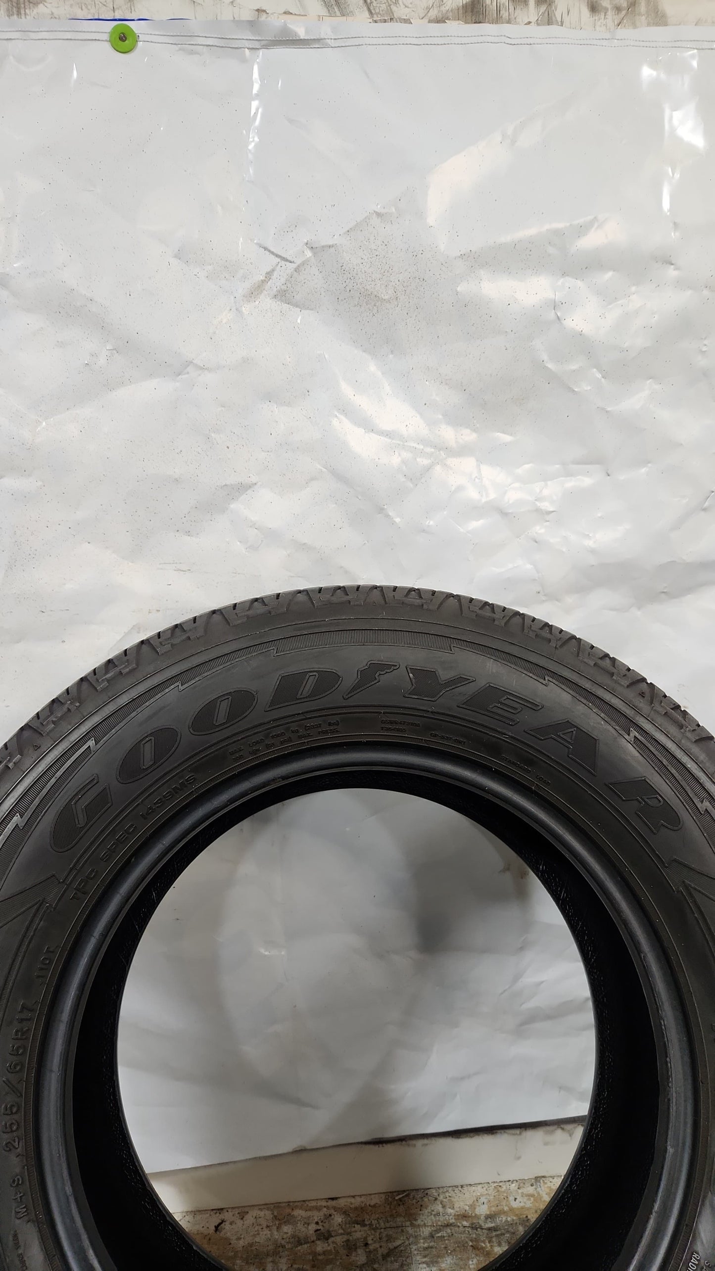 Set of 2 - 255/65R17 Goodyear Wrangler Fortitude HT - Used Tires