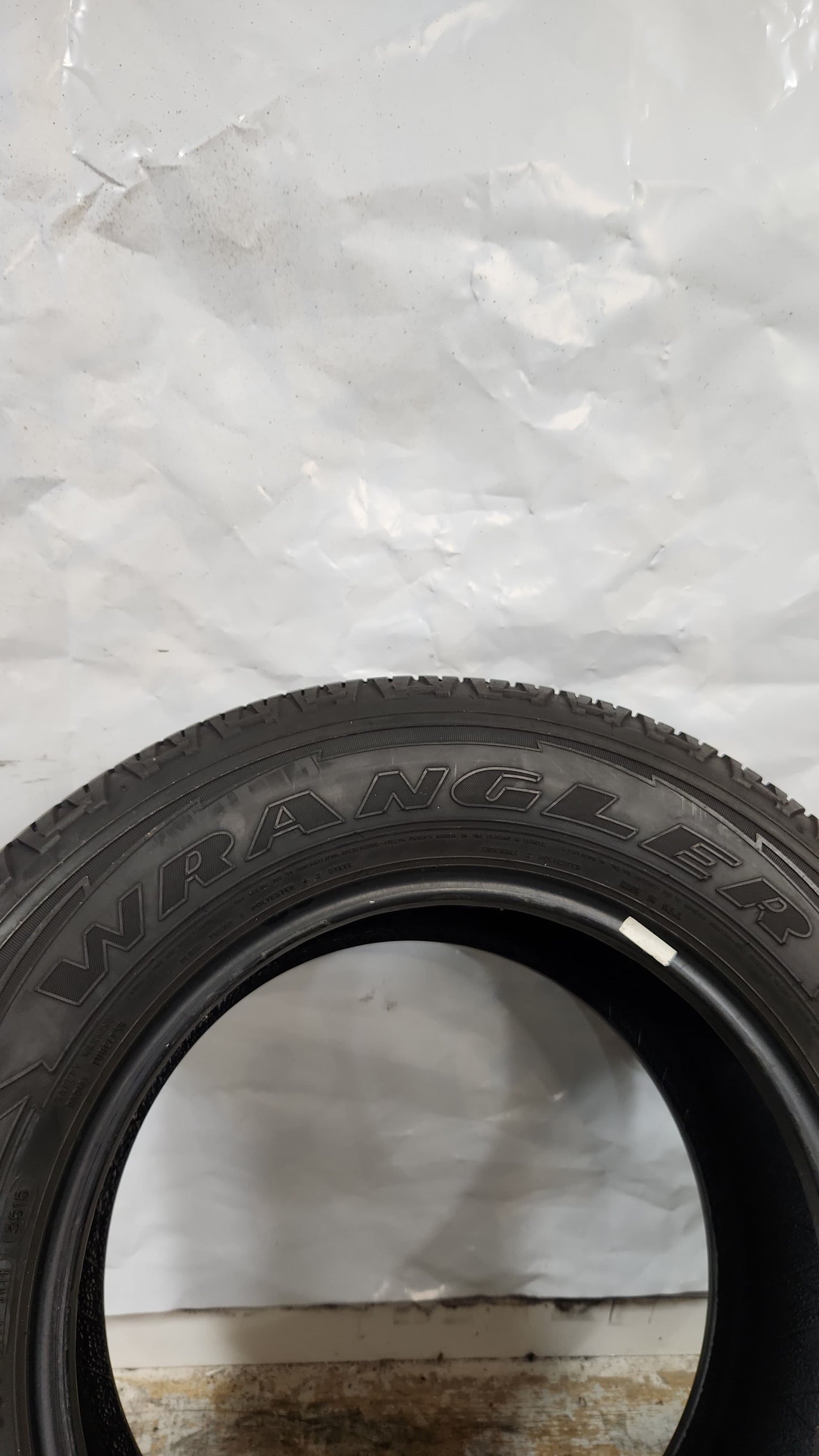 Set of 2 - 255/65R17 Goodyear Wrangler Fortitude HT - Used Tires
