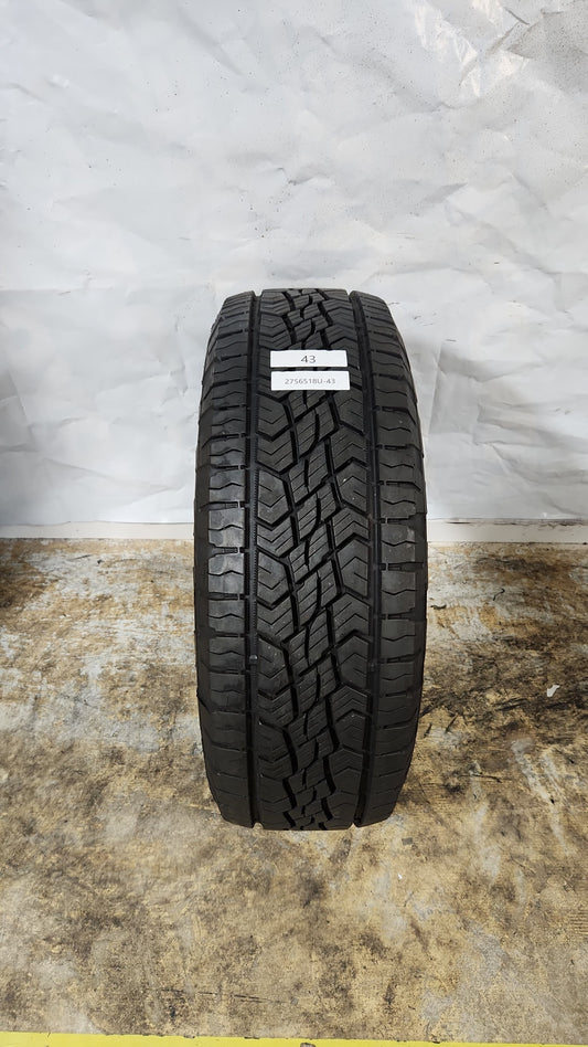 Used Tire - 275/65R18 Continental TerrainContact A/T 8/32