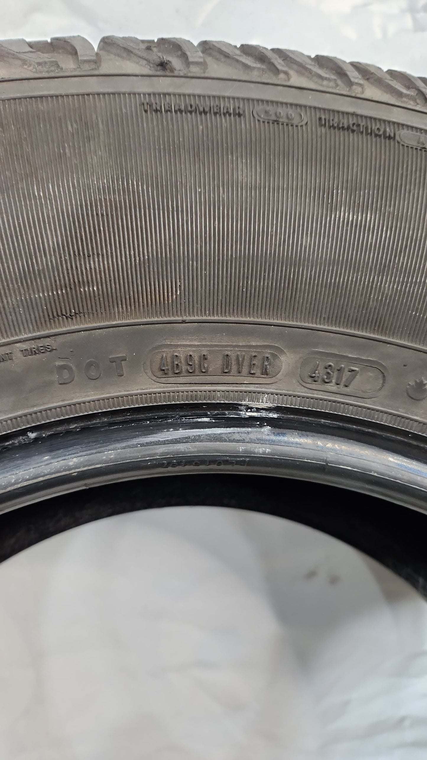 Used Tire - 255/75R17 Goodyear Wrangler SR-A