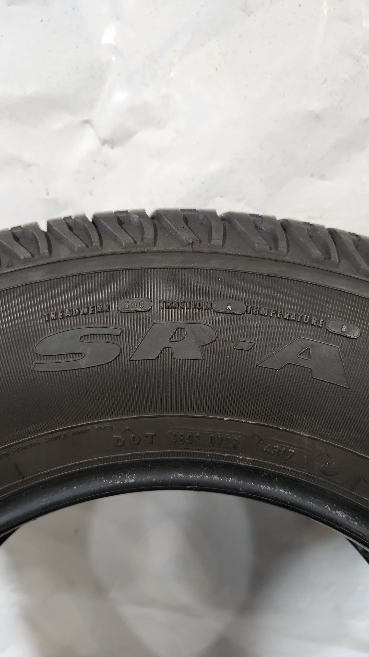 Used Tire - 255/75R17 Goodyear Wrangler SR-A