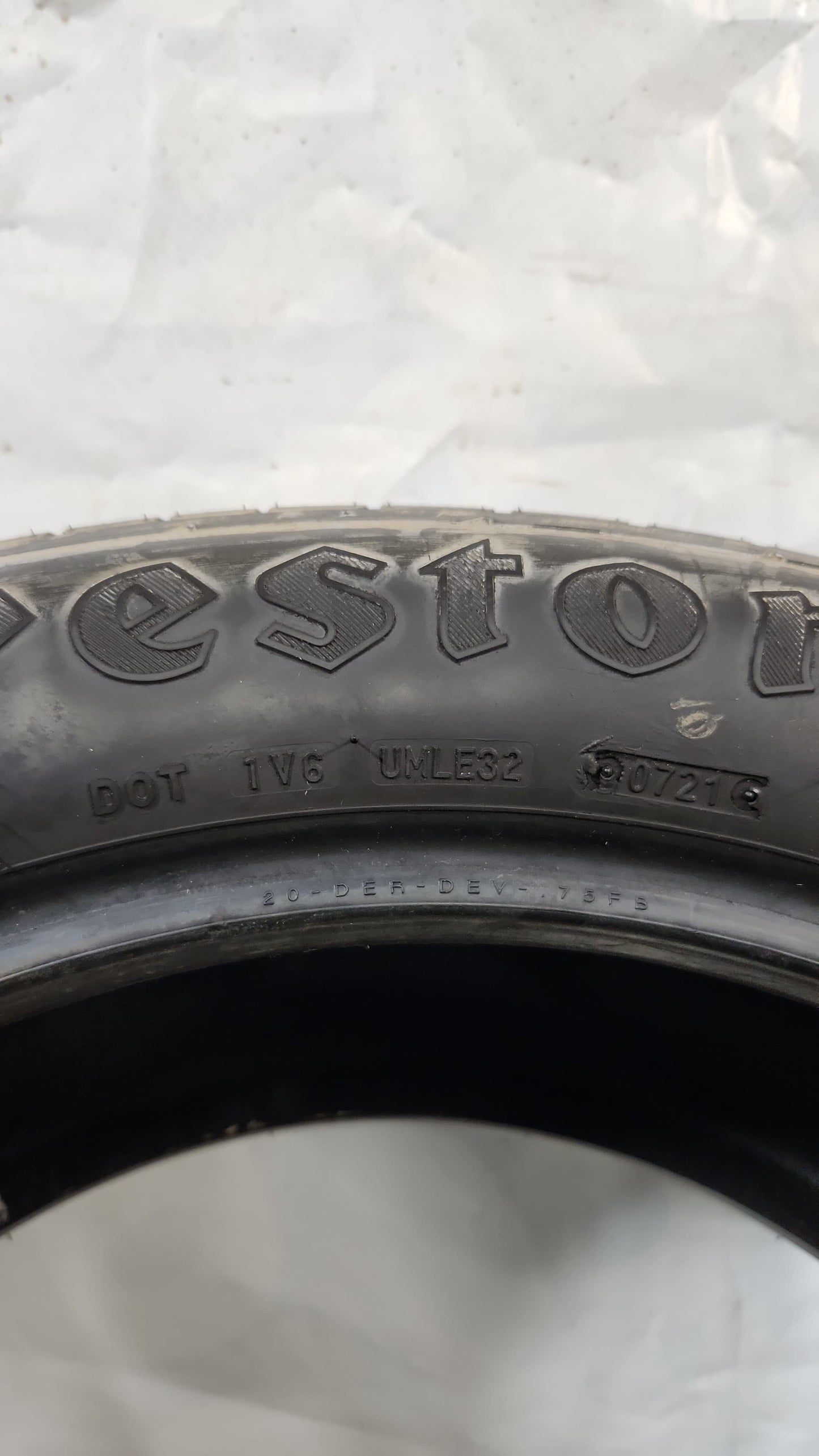 Used Tire - 265/50R20 Firestone Destination LE3 8/32