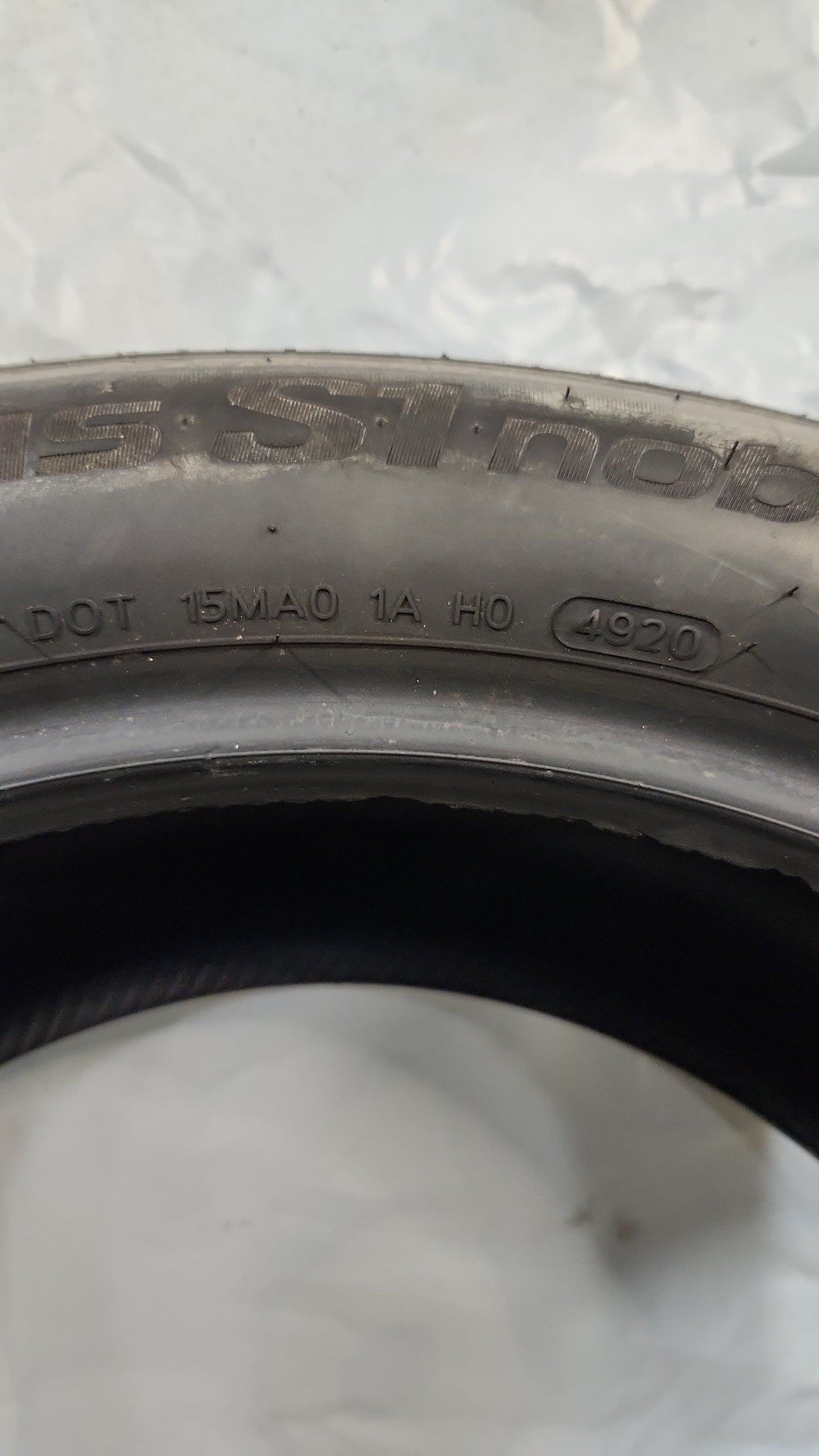 Used Tire - 245/50R20 Hankook Ventus S1 Noble 2 7/32