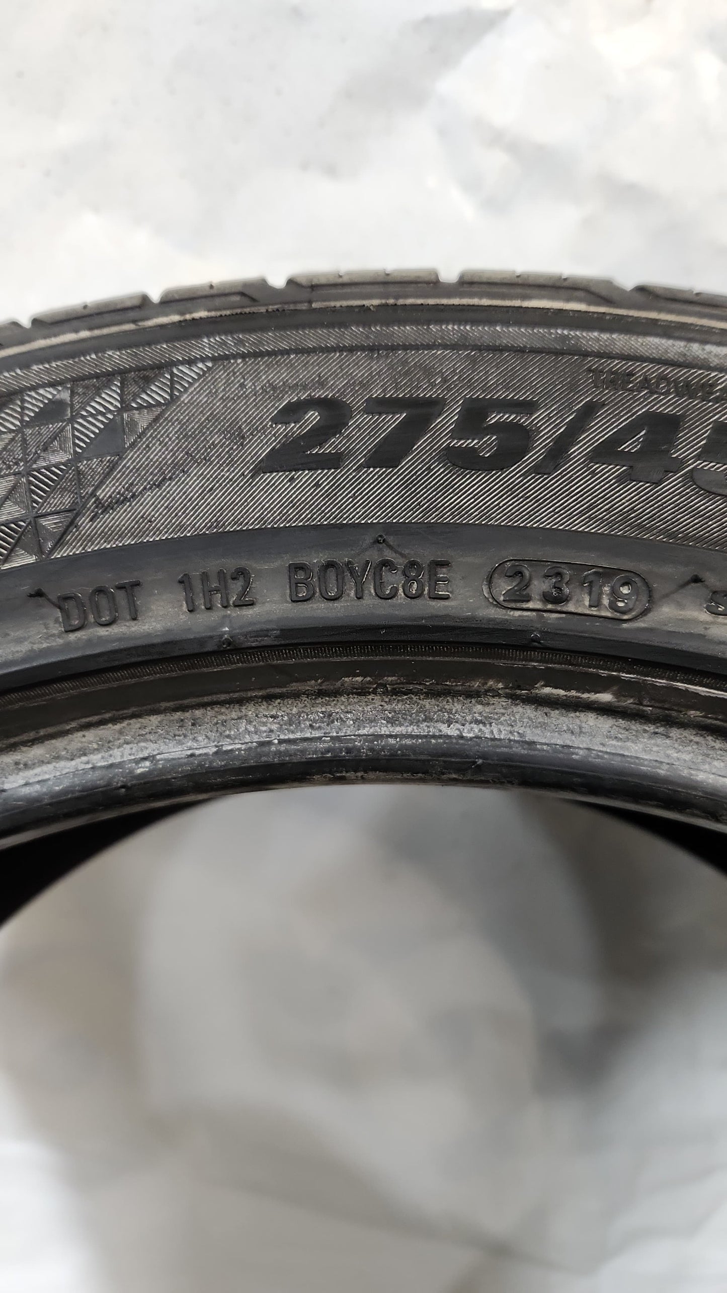 Used Tire - 275/45R20 Kumho Crugen HP71