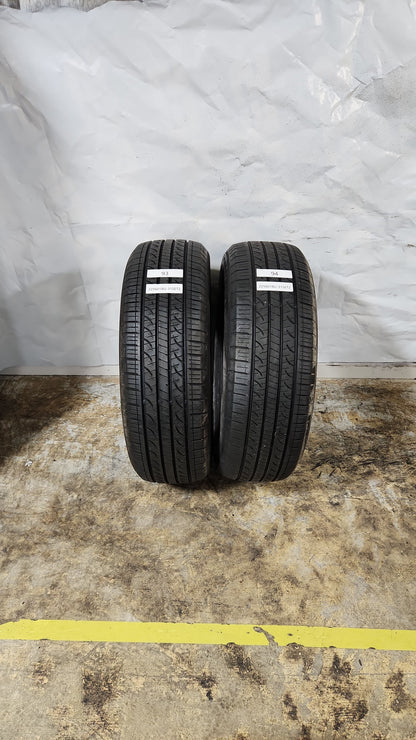 Set of 2 - 225/60R18 Yokohama AVID GT BluEarth - Used Tires