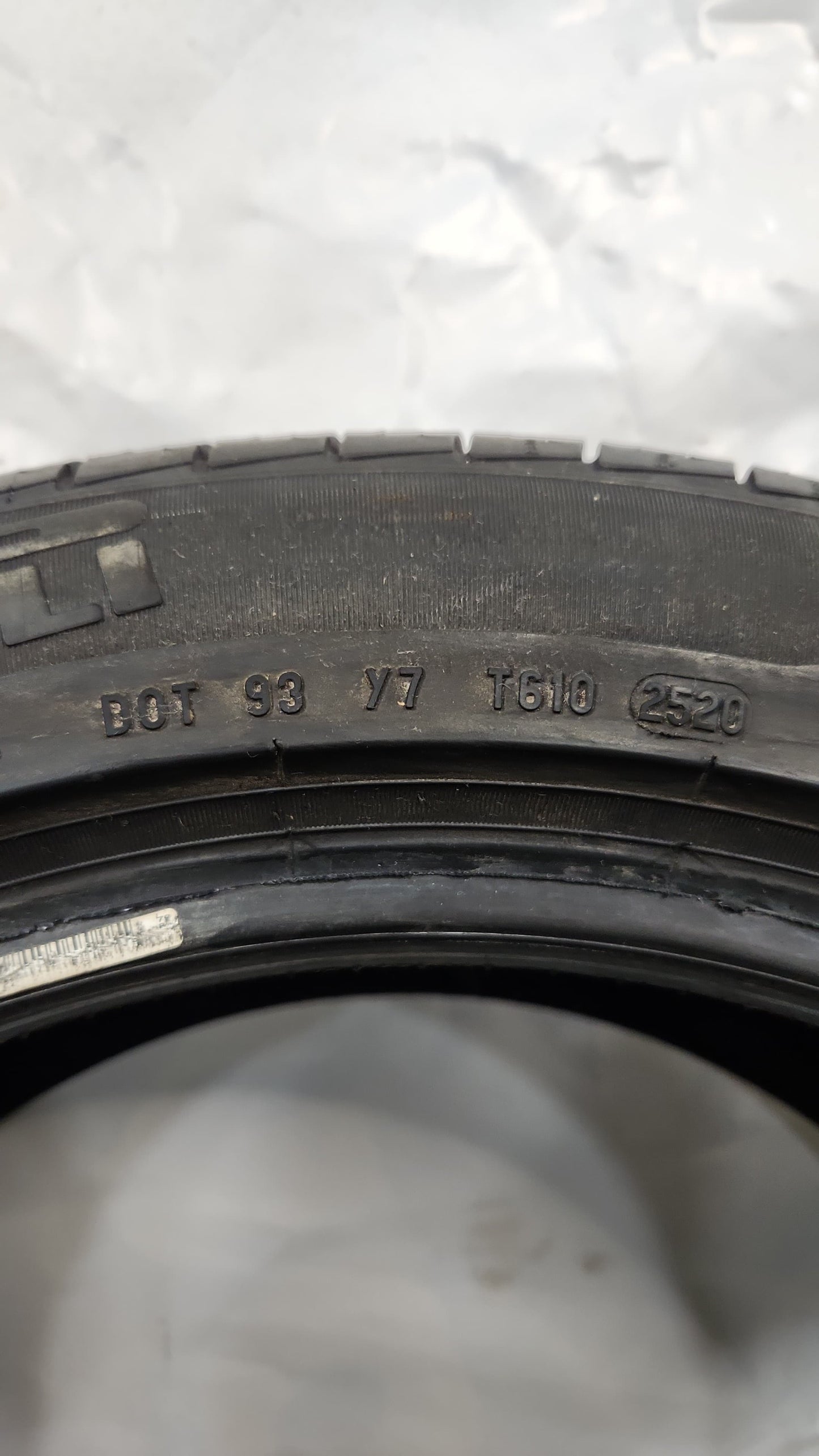 Set of 2 - 225/50R18 Pirelli Cinturato P7 All Season - Used Tires