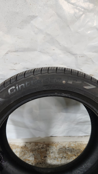Set of 2 - 225/50R18 Pirelli Cinturato P7 All Season - Used Tires