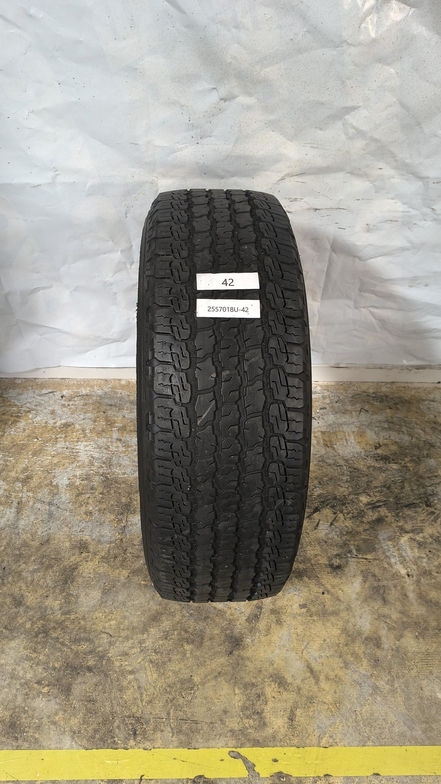 Used Tire - 255/70R18 Goodyear Wrangler All-Terrain Adventure