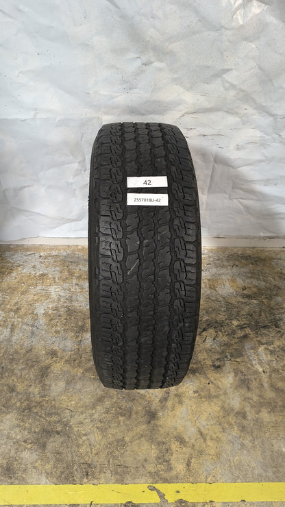 Used Tire - 255/70R18 Goodyear Wrangler All-Terrain Adventure
