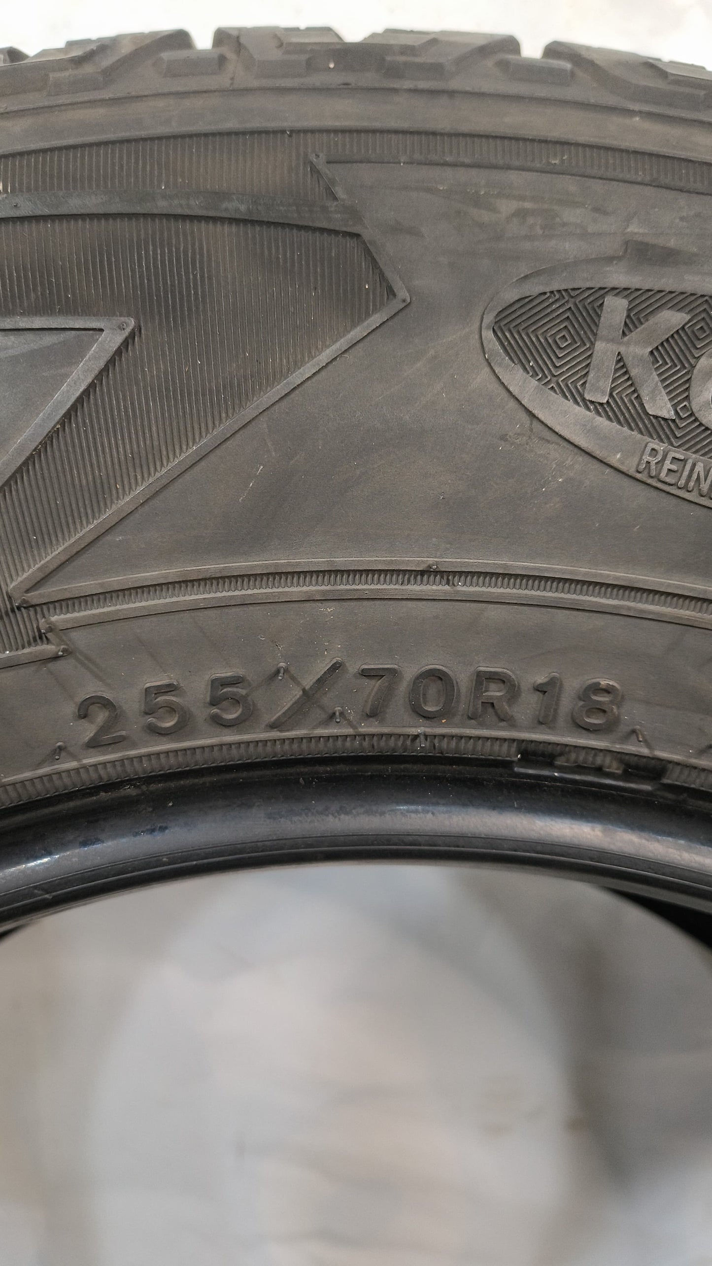 Used Tire - 255/70R18 Goodyear Wrangler All-Terrain Adventure