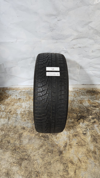 Used Tire - 235/55R18 Hankook Winter I*cept evo 2 SUV