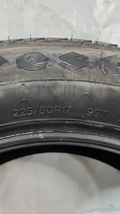 Used Tire - 225/60R17 Firestone All Season