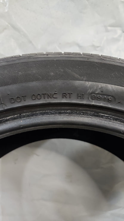 Used Tire - 255/50R20 Hankook Dynapro HP2