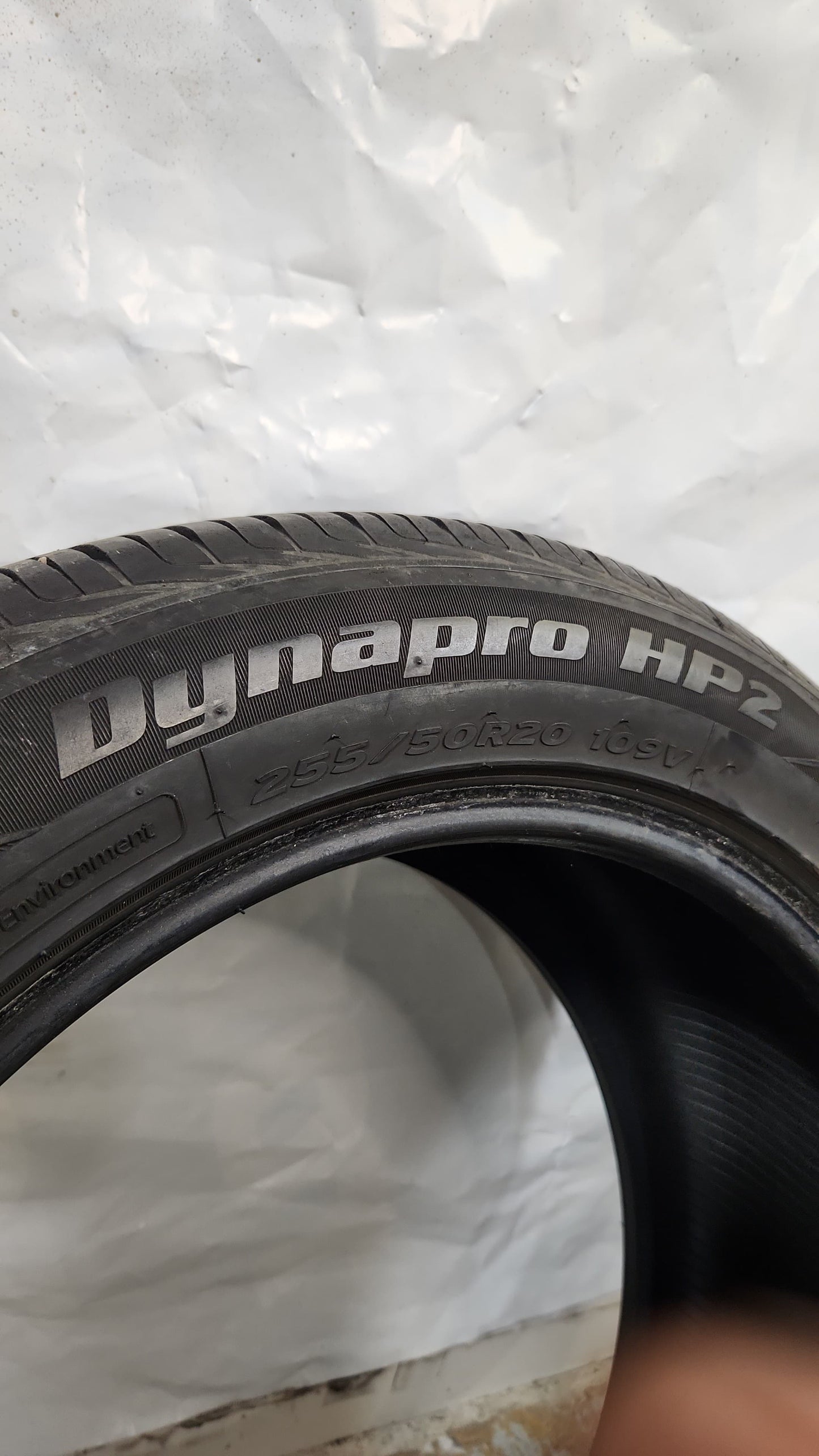 Used Tire - 255/50R20 Hankook Dynapro HP2