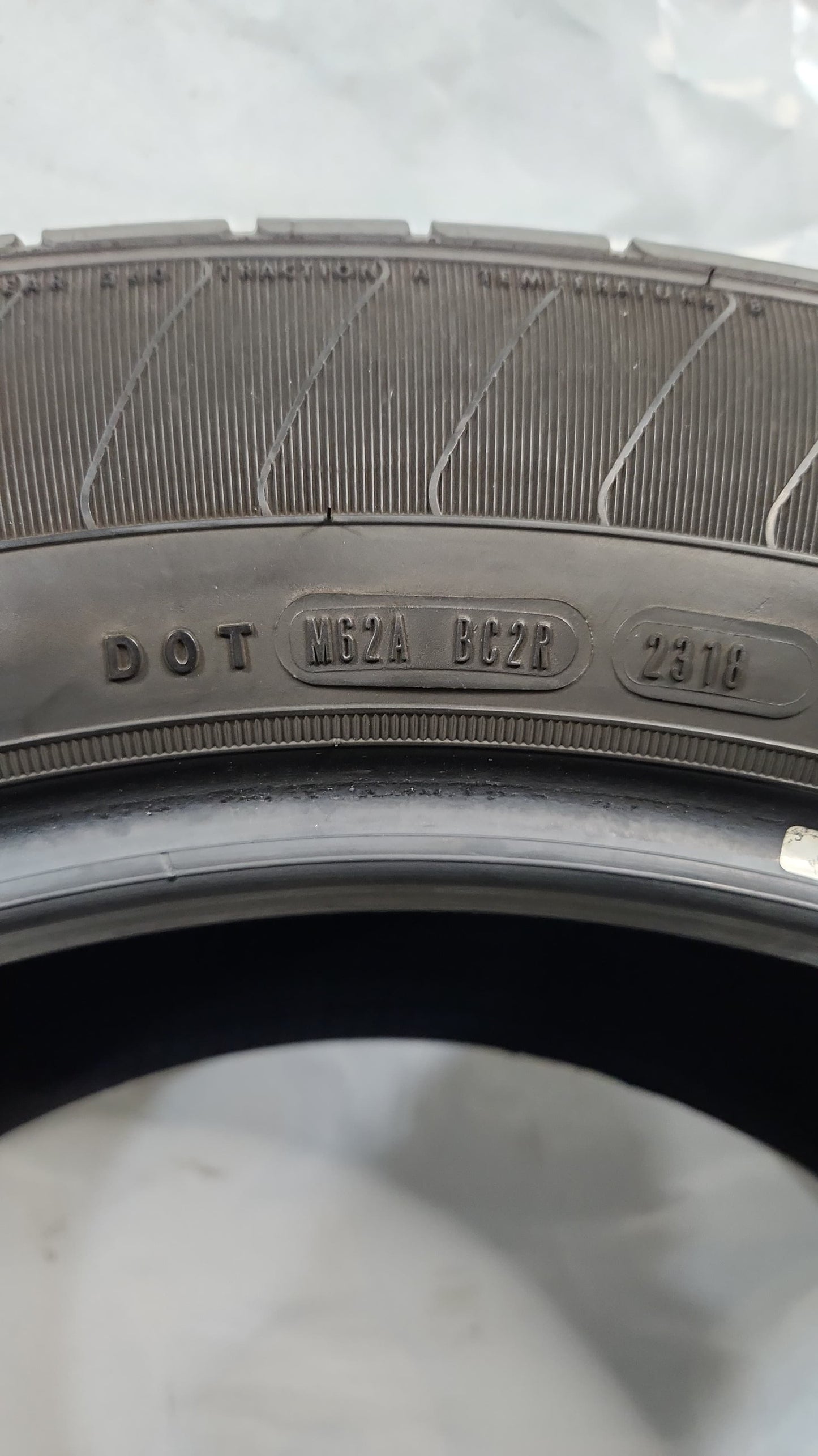 Set of 2 - 275/55R20 Goodyear Eagle LS-2 - Used Tires