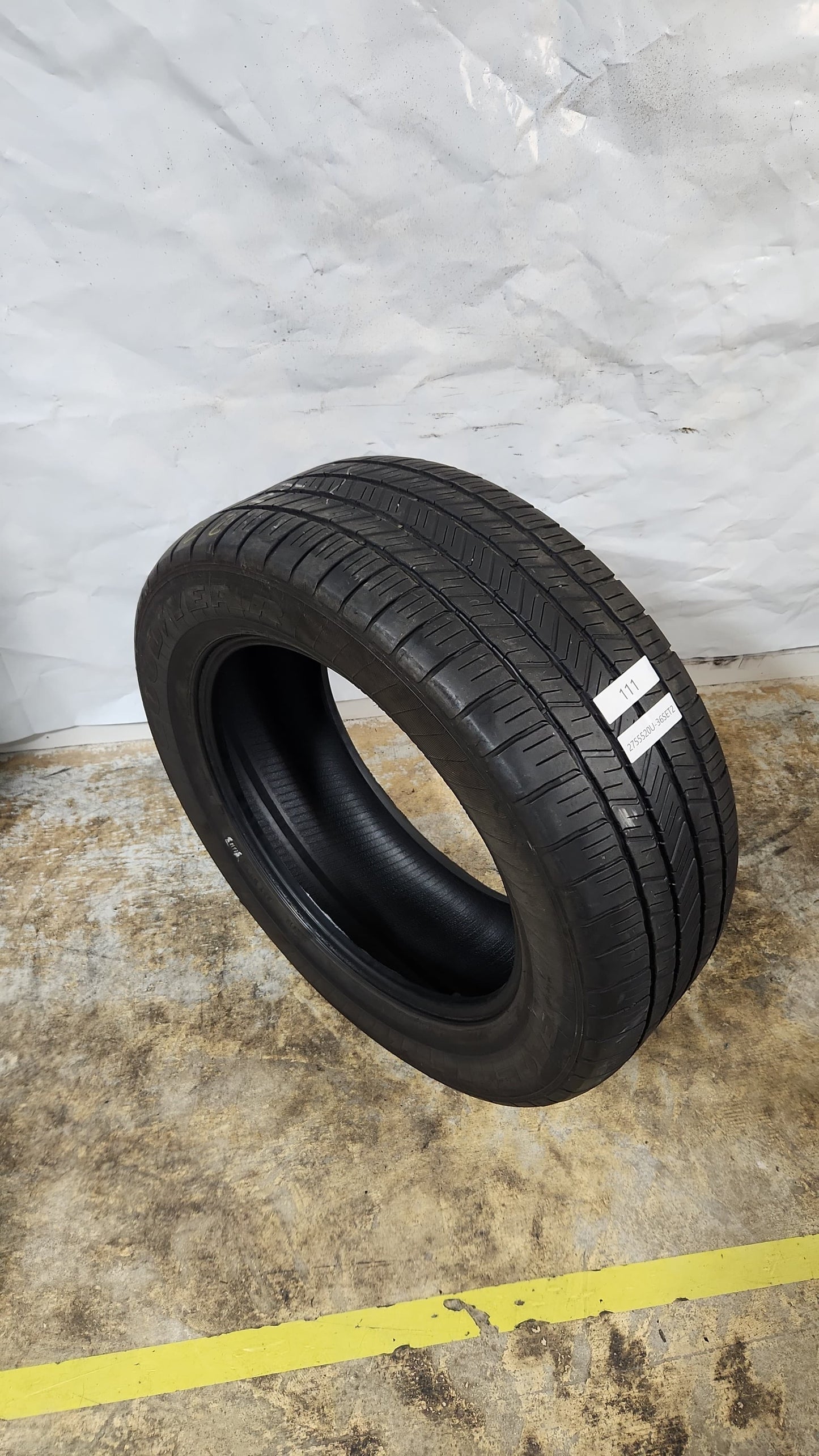 Set of 2 - 275/55R20 Goodyear Eagle LS-2 - Used Tires