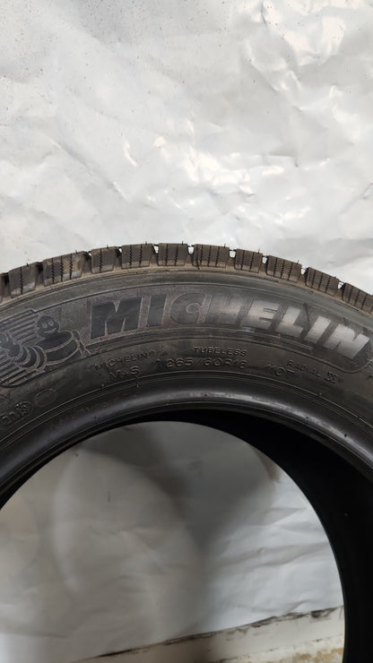 Set of 2 - 265/60R18 Michelin Defender LTX M/S - Used Tires