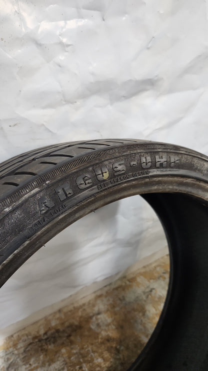 Set of 2 - 255/30R22 Zenna Argus UHP 7/32 - Used Tires